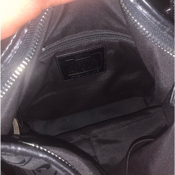 Coach Legacy Signature Black Duffle Bag - Picture 8 of 12